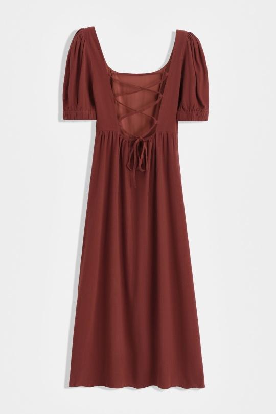 Robes longues Femme Rouge COPPEROSE PS9398S Efashion Paris