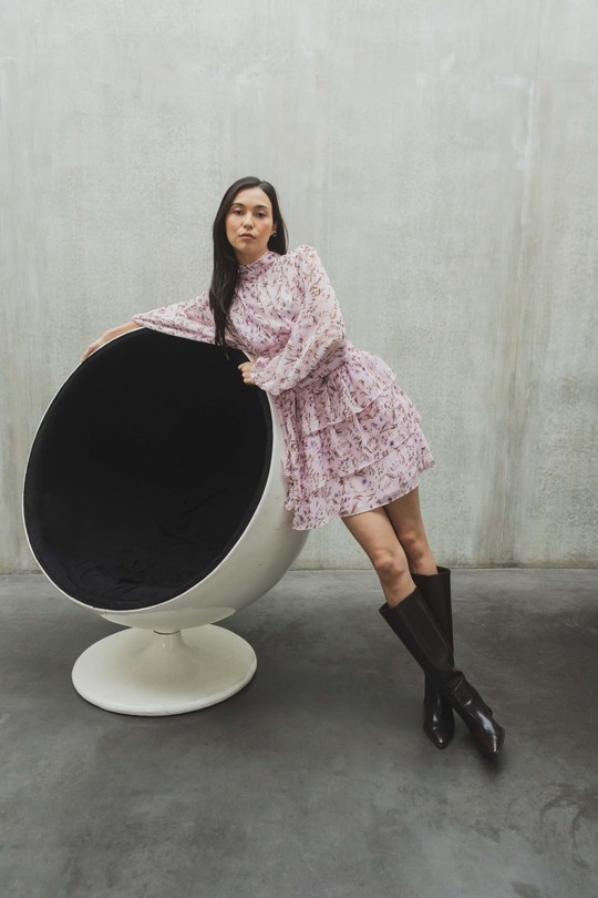 Robes courtes Femme Rose COPPEROSE PS9377 Efashion Paris