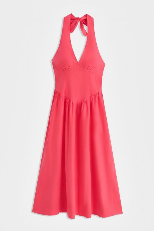 Robes longues Femme Jaune COPPEROSE PS9538S Efashion Paris