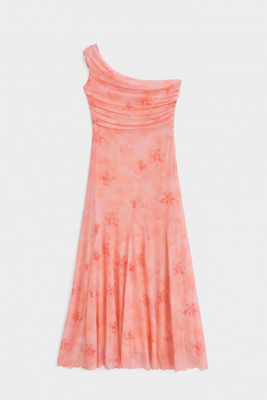 Robes longues Femme Bleu COPPEROSE AZ1615 Efashion Paris