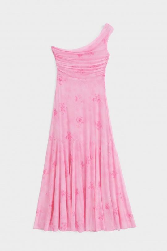 Robes longues Femme Bleu COPPEROSE AZ1615 Efashion Paris