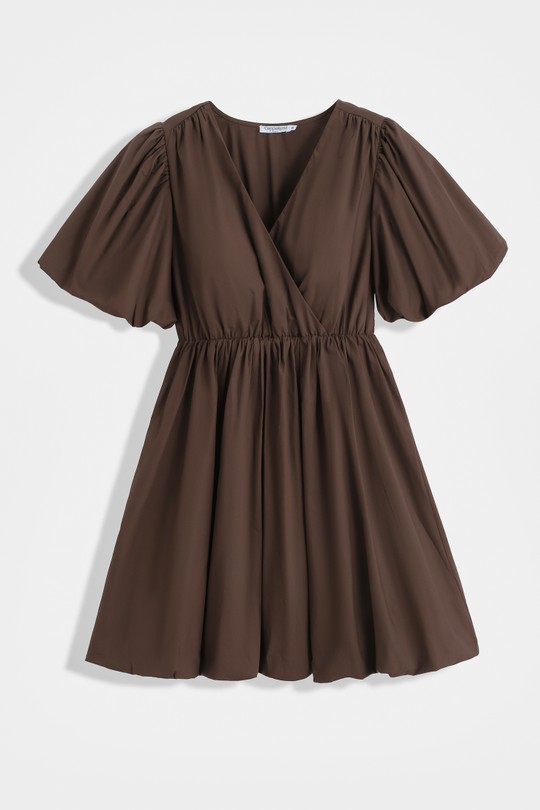 Robes courtes Femme Marron COPPEROSE PS9396S Efashion Paris