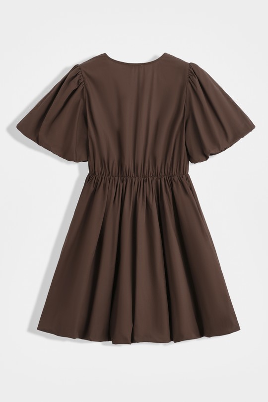 Robes courtes Femme Marron COPPEROSE PS9396S Efashion Paris