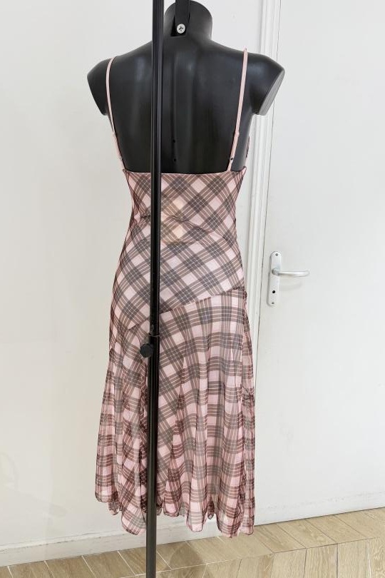 Robes mi-longues Femme Bleu COPPEROSE A13381 Efashion Paris