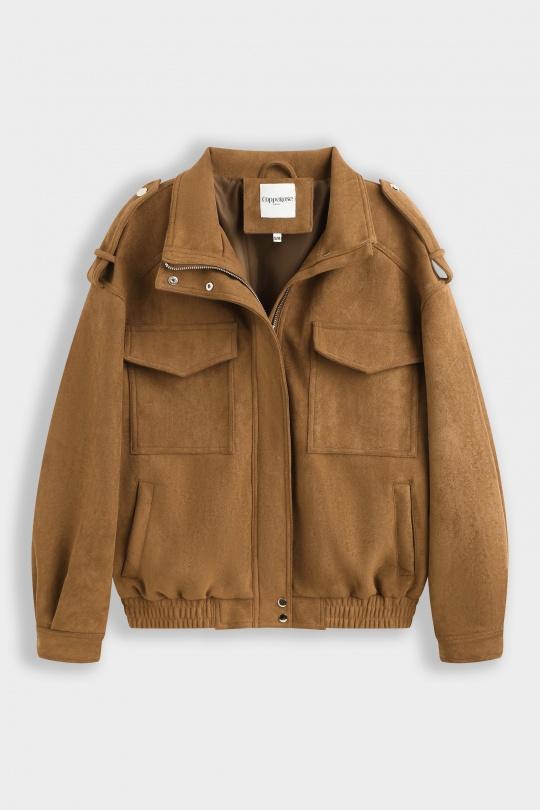 Vestes  Femme Kaki COPPEROSE CV2211 Efashion Paris