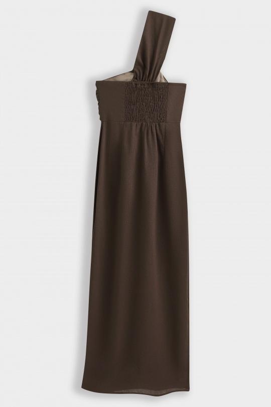 Robes longues Femme Rouille COPPEROSE PS9502S Efashion Paris