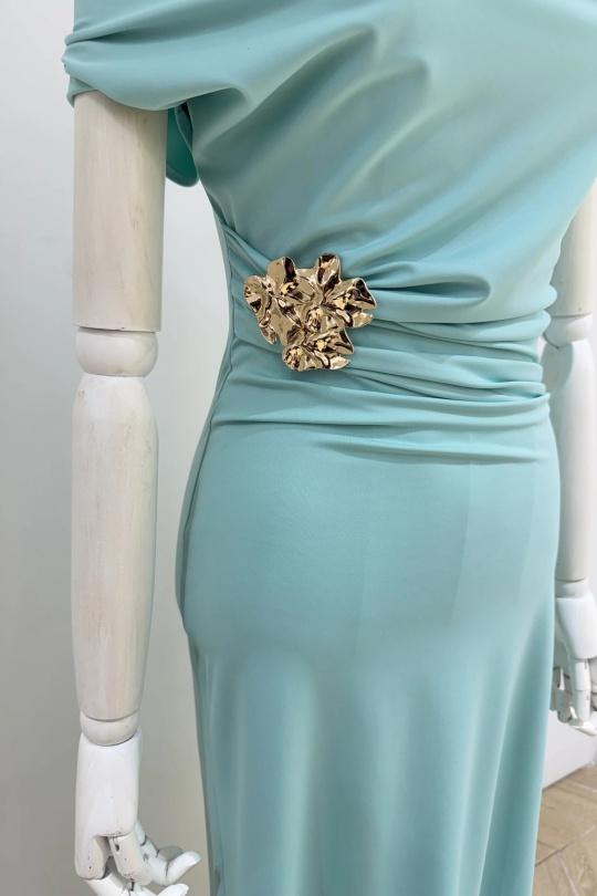 Robes longues Femme Vert d eau COPPEROSE C-120002 Efashion Paris