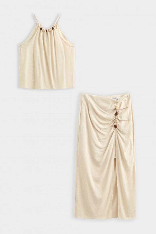 Sets Women Brown COPPEROSE PS9528AB Efashion Paris