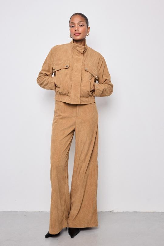 Pantalons Femme Camel COPPEROSE AZ1597 Efashion Paris