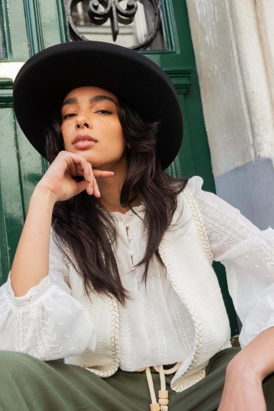 Vestes  Femme Noir COPPEROSE PS8933 Efashion Paris