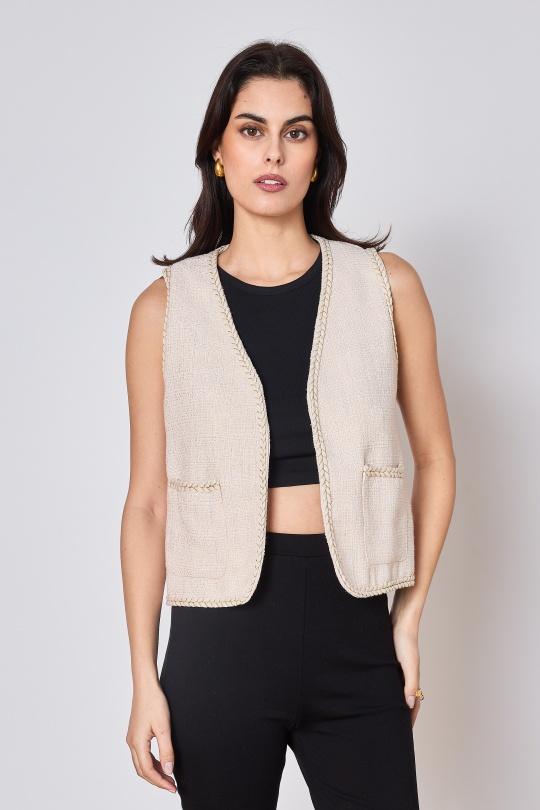 Vestes  Femme Noir COPPEROSE PS8933 Efashion Paris