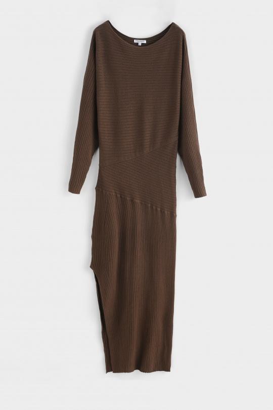 Robes longues Femme Bordeaux COPPEROSE TL232 Efashion Paris