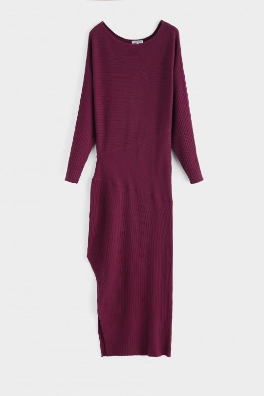 Robes longues Femme Bordeaux COPPEROSE TL232 Efashion Paris