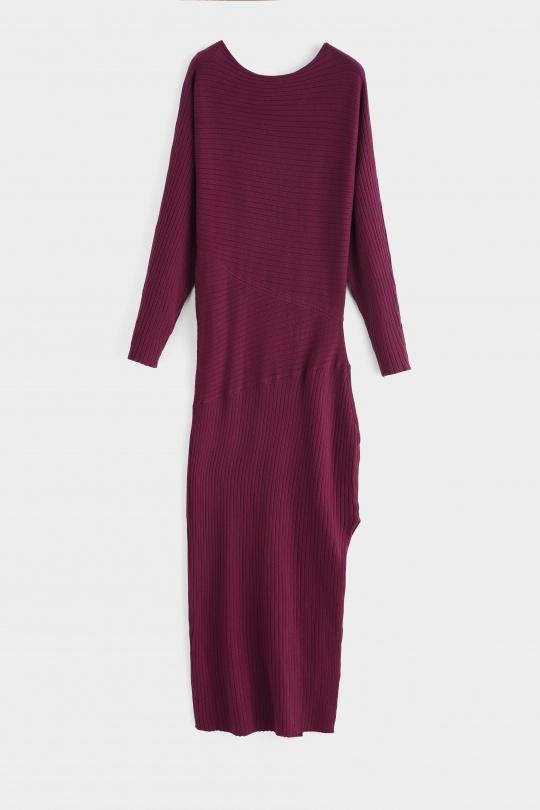 Robes longues Femme Bordeaux COPPEROSE TL232 Efashion Paris