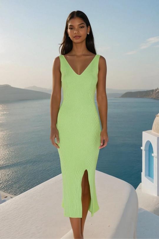 Robes longues Femme Beige COPPEROSE TL190 Efashion Paris