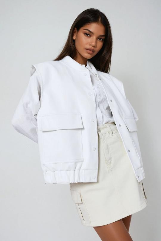 Vestes  Femme Beige COPPEROSE CV2157 Efashion Paris