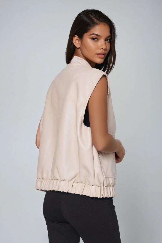 Vestes  Femme Beige COPPEROSE CV2157 Efashion Paris