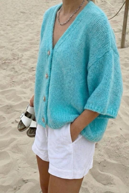 Gilets Femme Vert COPPEROSE H-25990 Efashion Paris