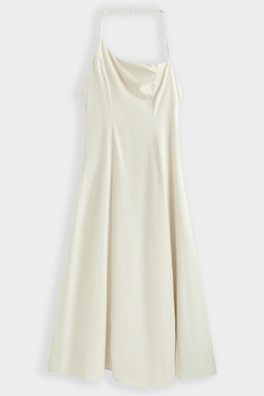 Robes mi-longues Femme Brun COPPEROSE PS9533S Efashion Paris