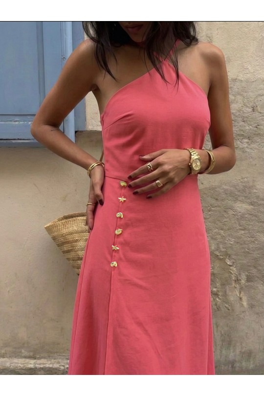 Robes longues Femme Cerise COPPEROSE PS9527S Efashion Paris