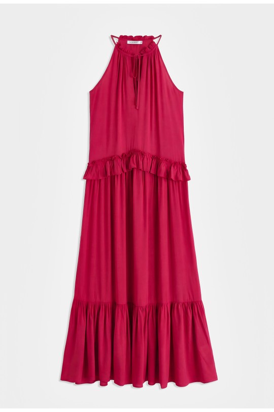 Robes longues Femme Cerise COPPEROSE PS9550 Efashion Paris