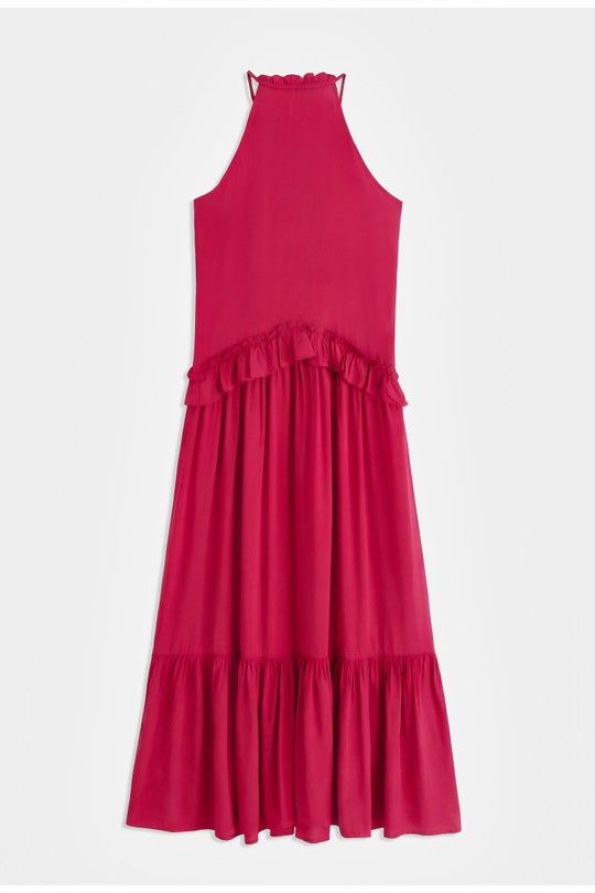 Robes longues Femme Cerise COPPEROSE PS9550 Efashion Paris