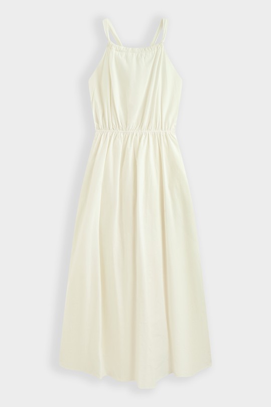 Robes longues Femme Blanc COPPEROSE PS9552S Efashion Paris