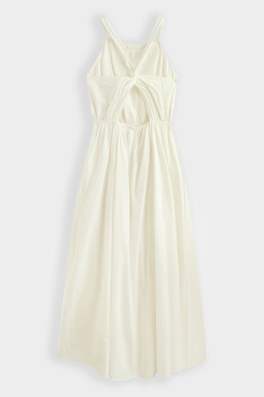 Robes longues Femme Blanc COPPEROSE PS9552S Efashion Paris