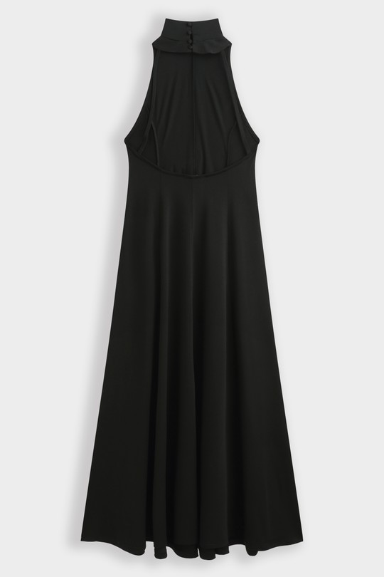 Robes longues Femme Marron foncé COPPEROSE PP1003 Efashion Paris