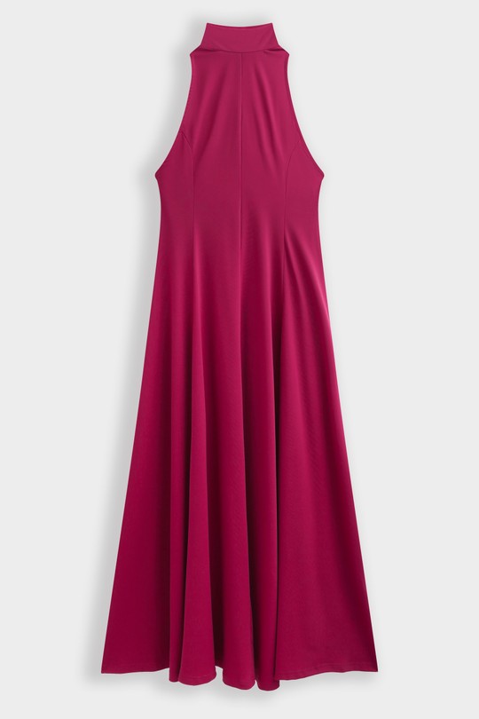 Robes longues Femme Marron foncé COPPEROSE PP1003 Efashion Paris