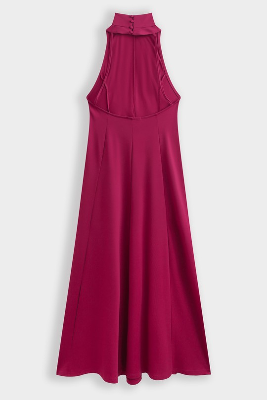 Robes longues Femme Marron foncé COPPEROSE PP1003 Efashion Paris