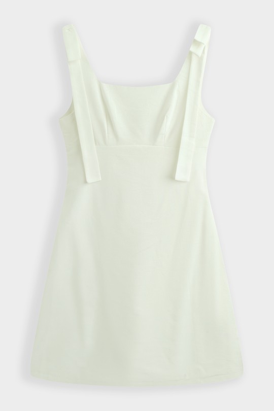 Robes courtes Femme Blanc COPPEROSE PS9513S Efashion Paris