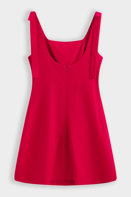 Short dresses Women Beige COPPEROSE PS9513S Efashion Paris