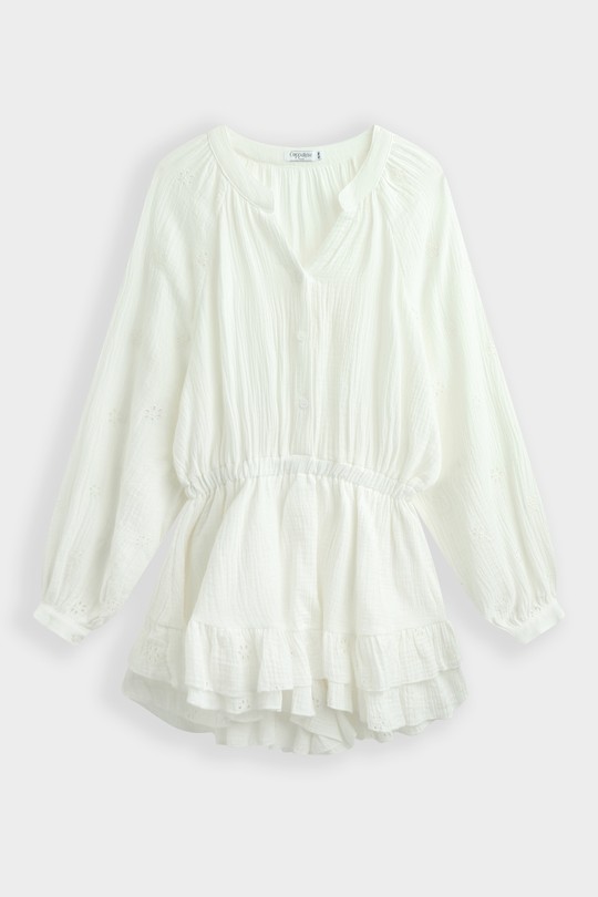 Combinaisons Femme Blanc COPPEROSE PS9371 Efashion Paris