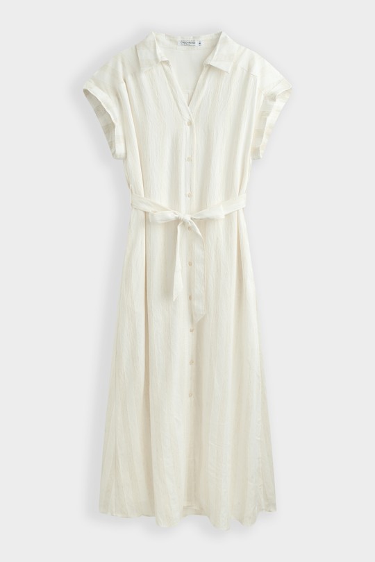 Robes mi-longues Femme Brun COPPEROSE PS9601 Efashion Paris