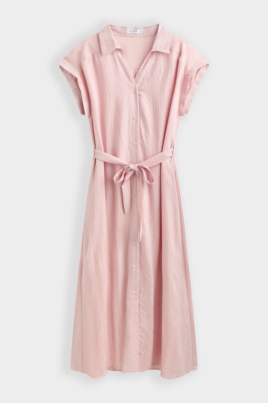 Robes mi-longues Femme Brun COPPEROSE PS9601 Efashion Paris