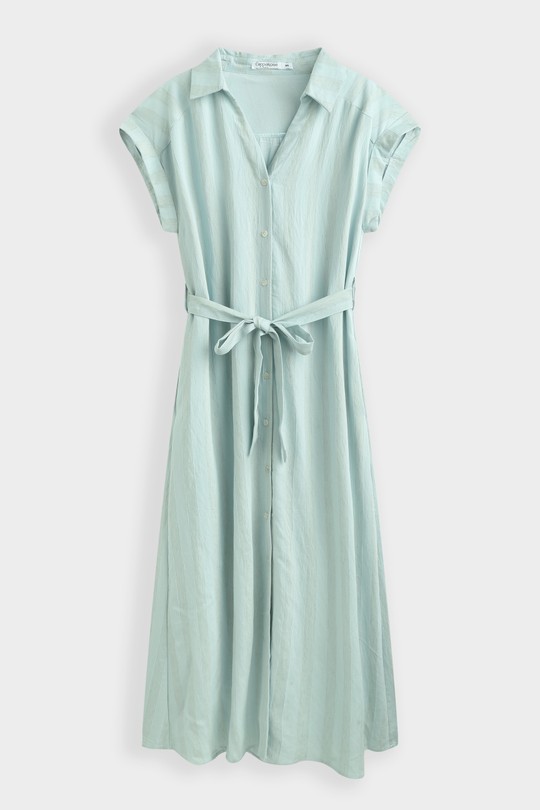 Robes mi-longues Femme Brun COPPEROSE PS9601 Efashion Paris