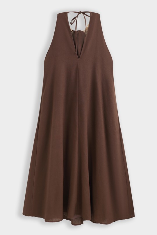 Robes longues Femme Camel COPPEROSE PS9515 Efashion Paris