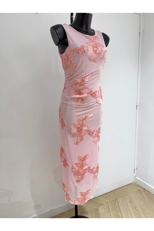 Robes longues Femme Beige COPPEROSE C-43863 Efashion Paris