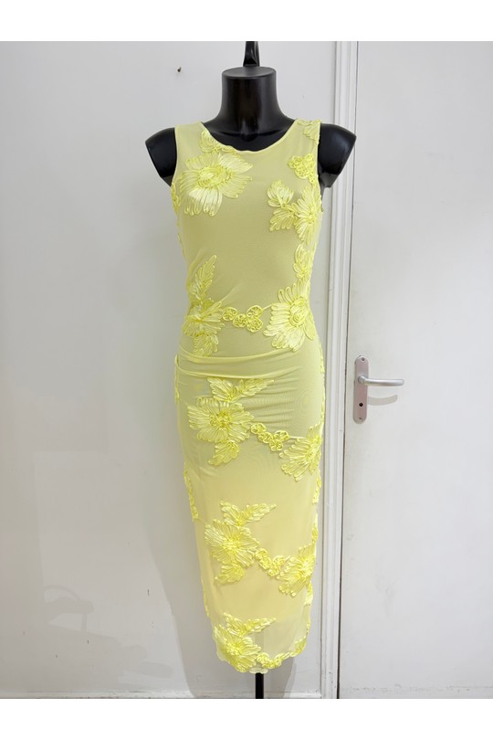 Robes longues Femme Beige COPPEROSE C-43863 Efashion Paris