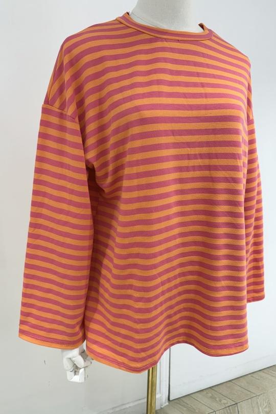 Tops Mujer Orange/Fushia COPPEROSE B-11305 Efashion Paris