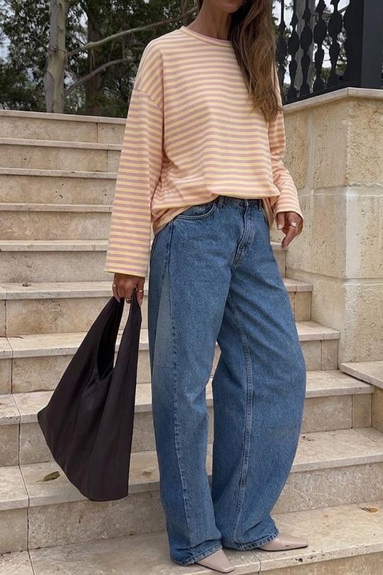 Tops Mujer Orange/Fushia COPPEROSE B-11305 Efashion Paris