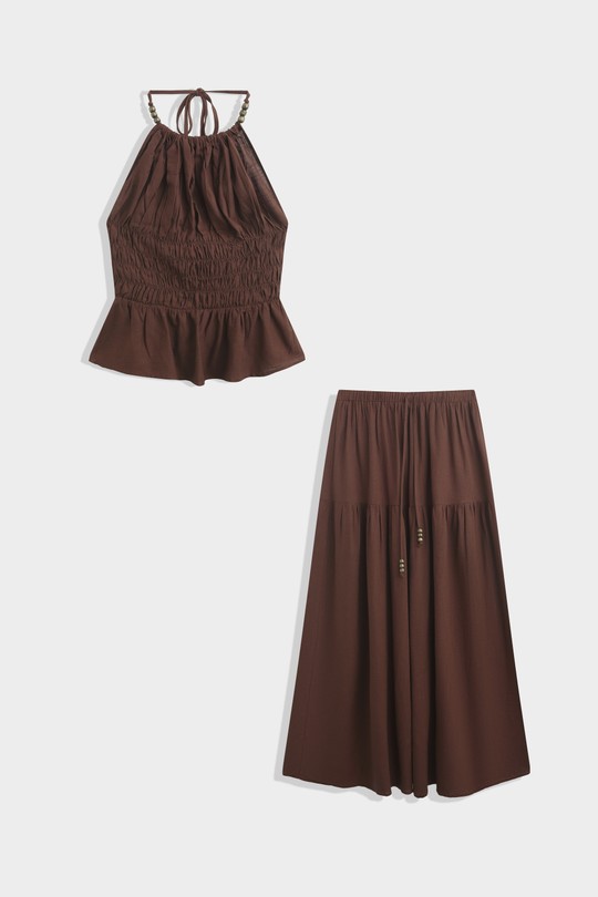 Ensembles Femme Rouille COPPEROSE PS9257AB Efashion Paris