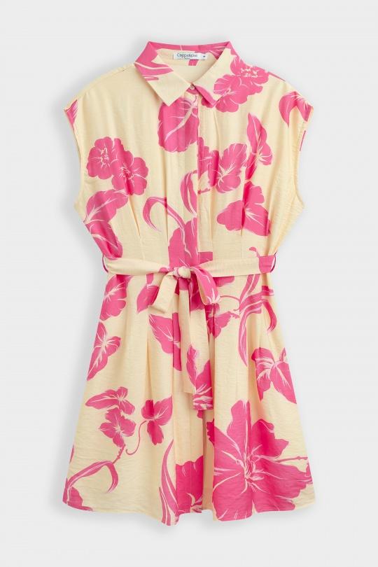 Robes courtes Femme Vert COPPEROSE PS9592S Efashion Paris