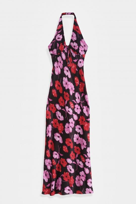 Robes longues Femme Bleu COPPEROSE PS9589S Efashion Paris