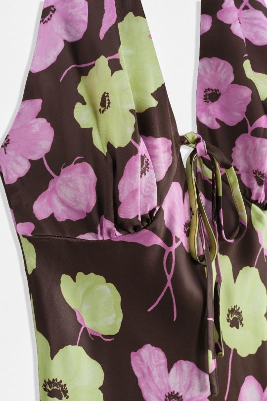 Robes longues Femme Bleu COPPEROSE PS9589S Efashion Paris