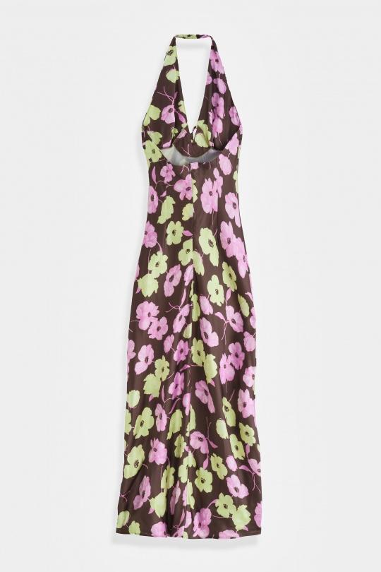 Robes longues Femme Bleu COPPEROSE PS9589S Efashion Paris