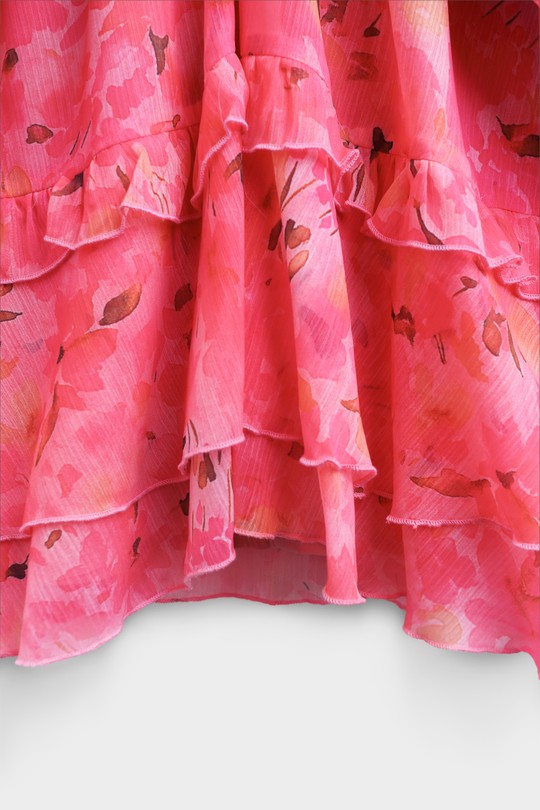 Robes courtes Femme Rose COPPEROSE PS9569 Efashion Paris