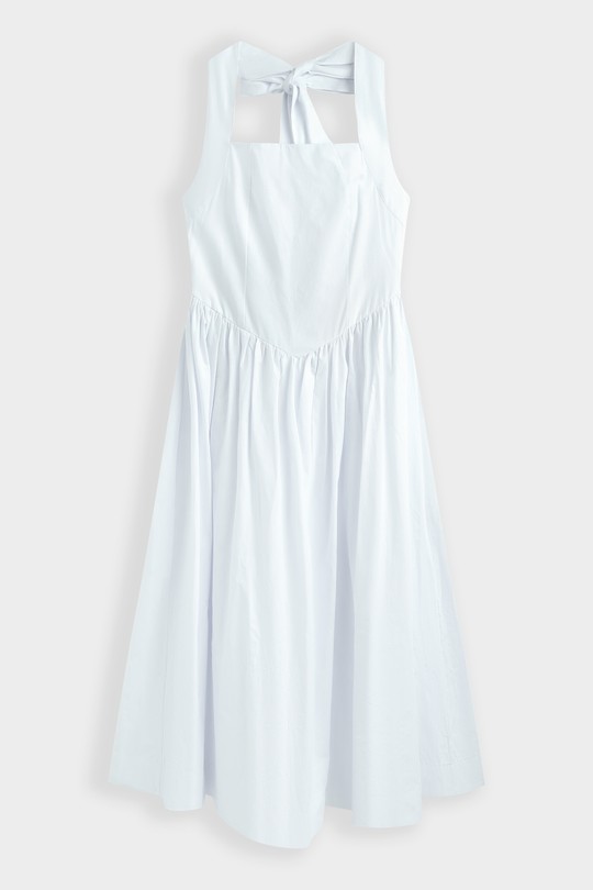 Midi dresses Women White COPPEROSE PS9580S Efashion Paris