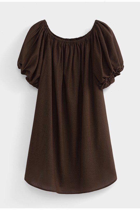 Abiti corti Donna Black COPPEROSE PS8997 Efashion Paris